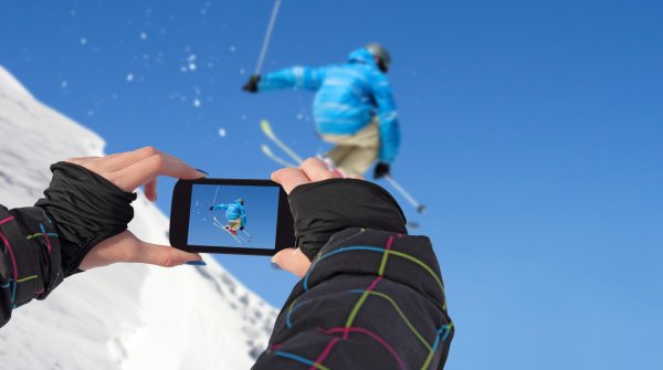 Smartphone Ski Freestyle