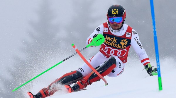 Marcel Hirscher im Schöffel-Rennanzug