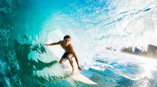 Surfer für Newsletter