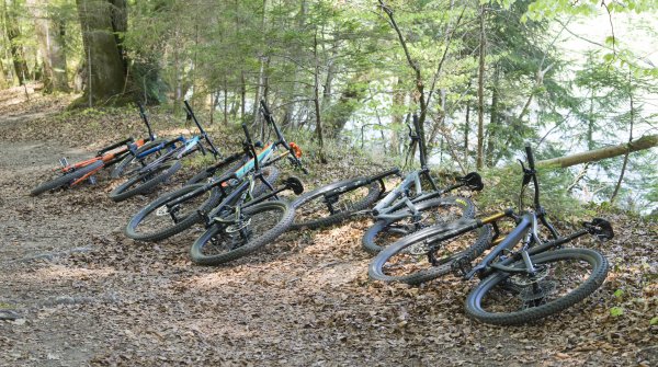 6 aktuelle Trailbikes der Spitzenklasse im Kurztest 6 aktuelle Trailbikes der Spitzenklasse im Kurztest