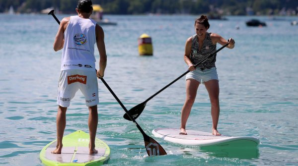 Stand-Up-Paddling bekommt im Paddlesport Village auf der OutDoor by ISPO seinen Platz.