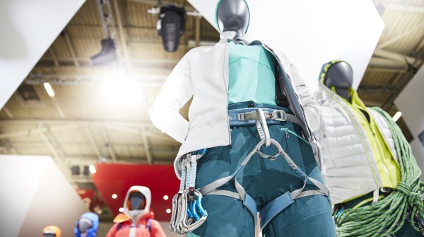 Climbing gear and clothing at the ISPO Munich