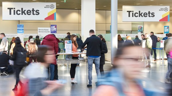 New ticket prices at ISPO Munich