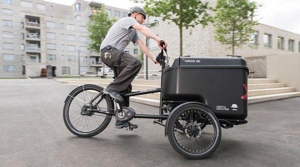 E-Cargo-Bikes könnten in der Stadt das Auto ersetzen.
