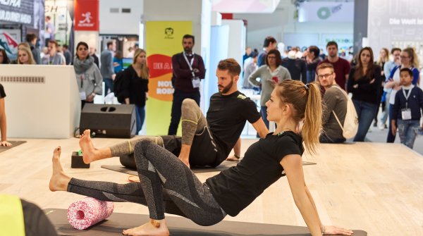 Sports program at ISPO Munich