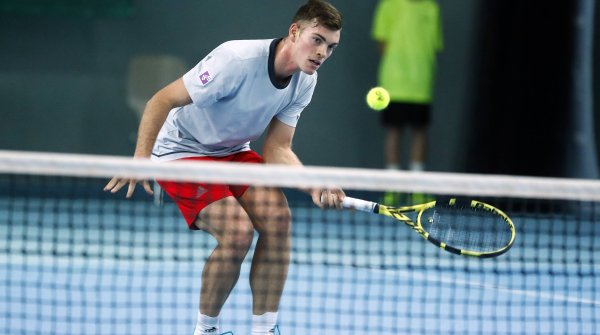 Maximilian Marterer ist einer der besten deutschen Tennisspieler.