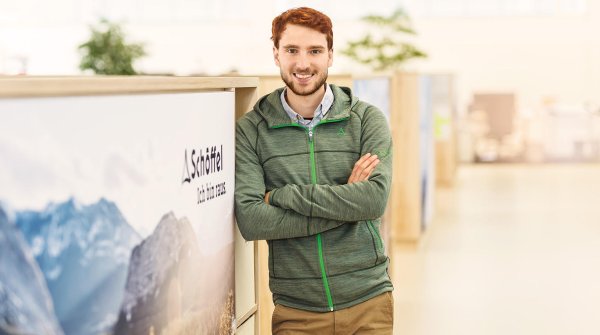 Der Mann für alle schweren Fälle: Ludwig Schuster, Leiter der Schöffel Service Factory.