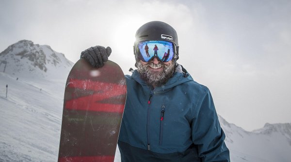 Tommy Delago is the founder of the snowboard brand Nitro.