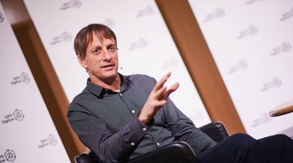 Tony Hawk war Keynote-Speaker auf der ISPO Digitize Pioneers Night.