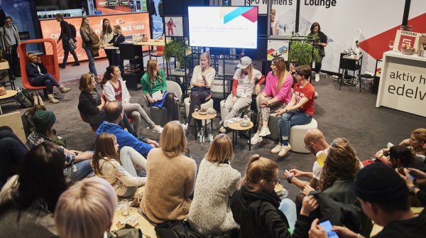 Die ISPO Women's Lounge auf der ISPO Munich 2019.