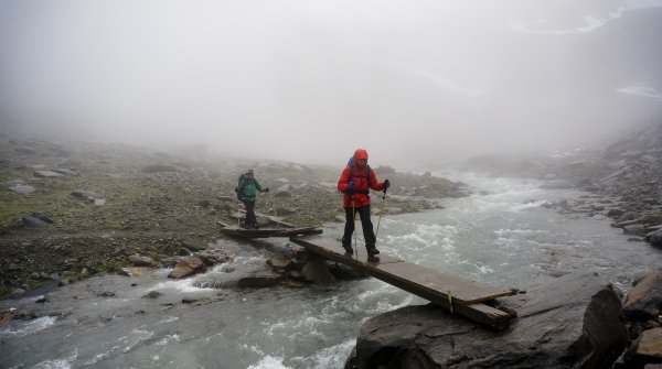 Mehrere Wochen lang wanderte unser Autor als Jugendlicher im strömenden Regen durch Norwegen