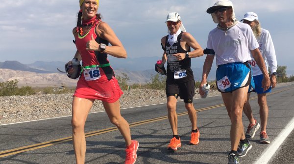 Ultra runners from all over the world meet at the Badwater Ultramarathon.