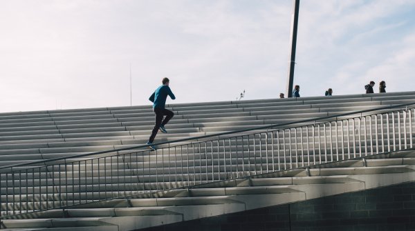 Jogging in Hamburg 