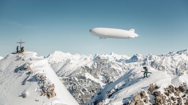 Mit dem Zeppelin auf die Gipfel Vorarlbergs