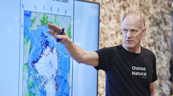 Borge Ousland erzählte auf der ISPO Munch 2020 von seiner 87-tägigen Expedition an den Nordpol.