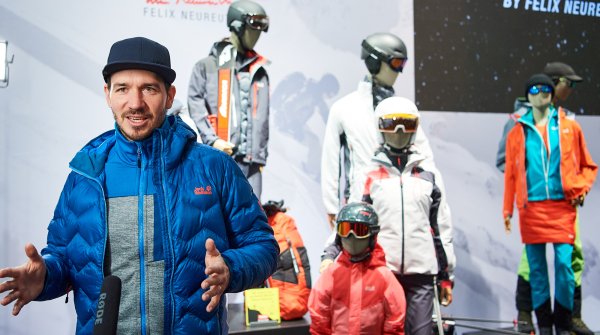 Felix Neureuther auf der ISPO Munich 2020