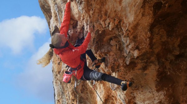 "Outstanding mobility" offers the jacket for climber Andi.