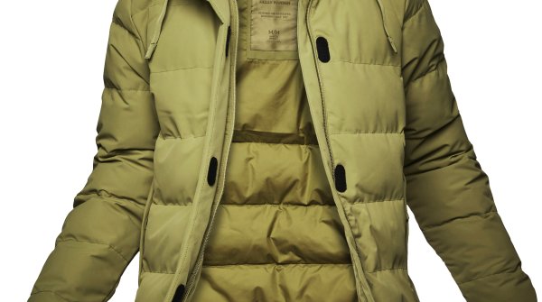 Women's Mono Material Puffy Parka