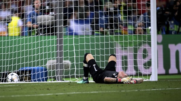 Loris Karius at the 2018 Champions League final