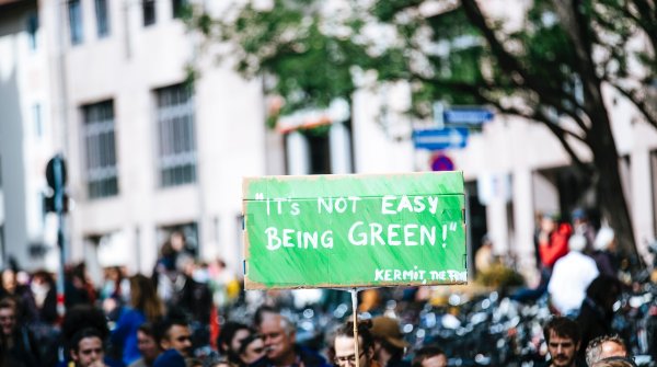 Demo für unsere Umwelt.