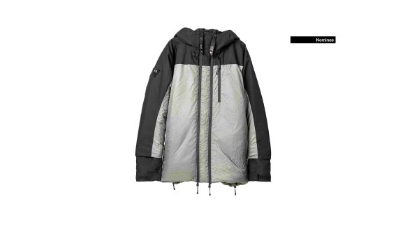 Black and gray jacket