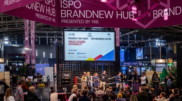 Im ISPO Brandnew Hub treten verschiedene Start-ups gegeneinander an