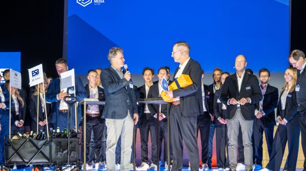 Das Team von ESB auf der Konferenz Sport Brand Media