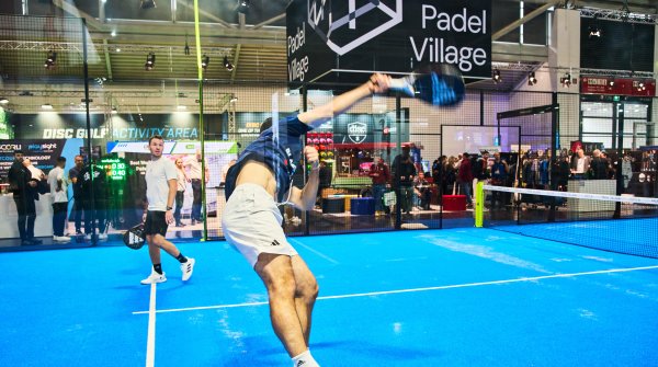 End of play at the Padel Village