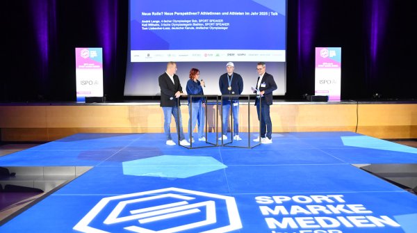 TALK MIT KATI WILHELM, TOM LIEBSCHER UND ANDRE LANGE BEI SPORT BRAND MEDIA AUF DER ISPO 2024