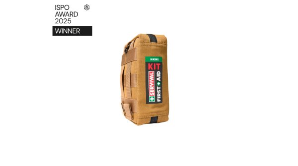 ISPO Award Winner 2025: Hiking First Aid Kit by Survival Aid brings structured preparedness to remote outdoor travel