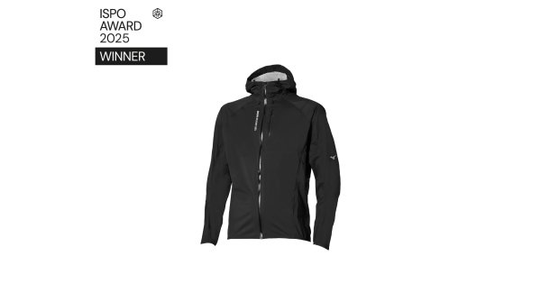 Gagnant de l'ISPO Award : LA VESTE MIZUNO BreathDry Shell