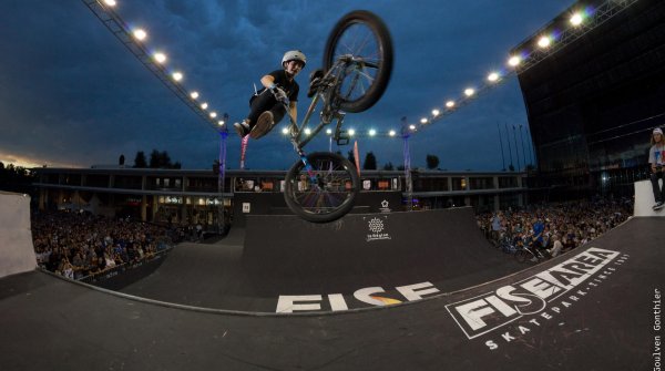 Die Halfpipe ist ein Klassiker – und immer noch ein Highlight der Shows.