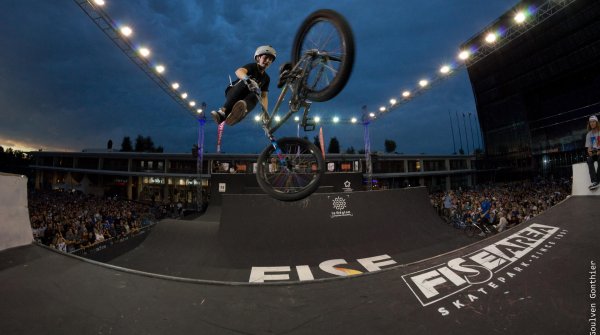 The halfpipe ist one of the competitions of the FISE World Series.