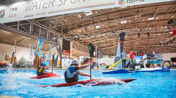 Das Wasserbecken der ISPO SHANGHAI wird 200 Quadratmeter groß sein