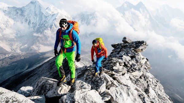 Einfach nicht zu bremsen: Das 35-Liter-Leichtgewicht von Kailas im hochalpinen Einsatz.