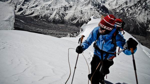 To the limit: The struggles can barely be explained to a non-mountain climber, says Auer.