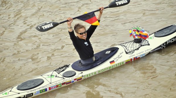 It’s done: Freya Hoffmeister becomes the first person to kayak around South America.