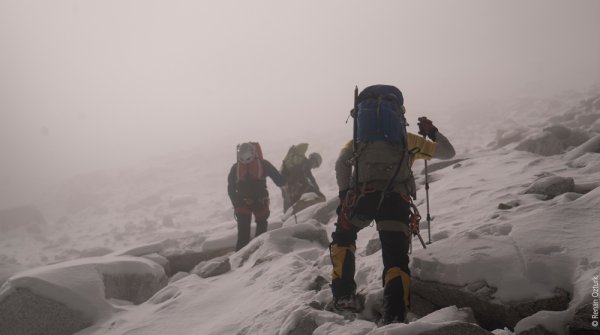"I overestimated our team", says Mark Jenkins about the North-Face-expedition.