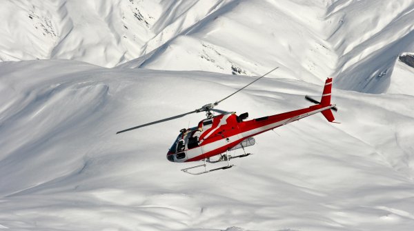 Rettung per Hubschrauber: für Freerider oft die einzige Chance, aber kostspielig