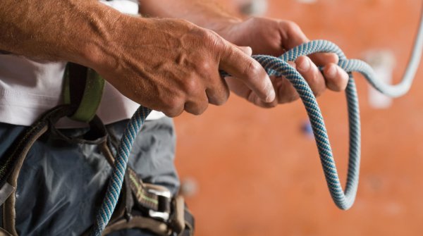mb-161128-ThinkstockPhotos-86519980 Passende Seile machen das moderne Sportklettern überhaupt erst möglich.