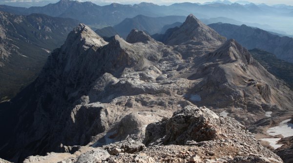 Wandern am Triglav, am "Dreikopf", dem höchsten Gipfel Sloweniens