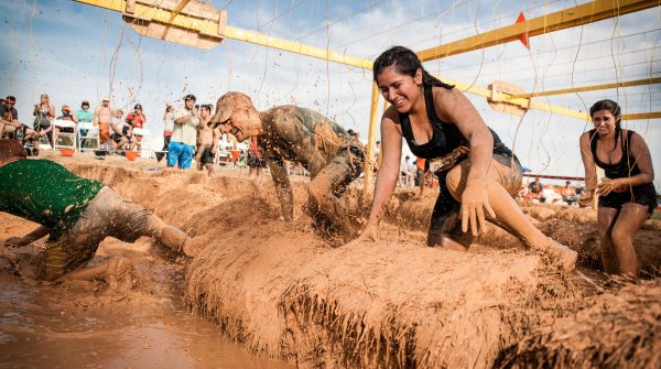 In Deutschland locken jährlich acht Tough-Mudder-Events