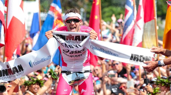 Jan Frodeno defended his title at the Ironman Hawaii 2016 over the long distance triathlon, followed by the third title in 2019.