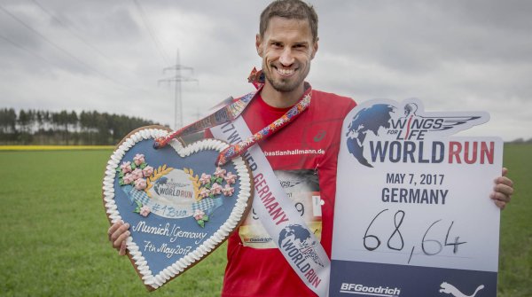 Wings for Life World Run: Sebastian Hallmann wins in Munich