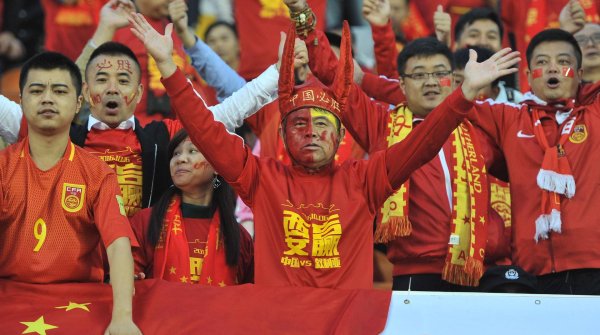 Soccer may be gaining ground in China, but in contrast to Germany, it’s still far from the most popular sport.