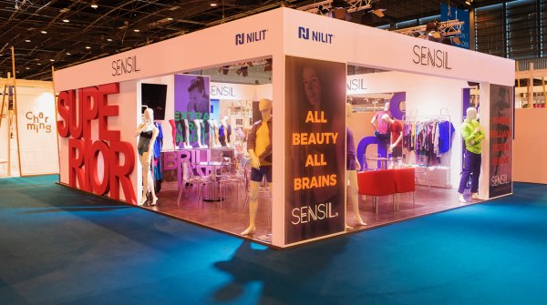 Nilit launched the new premium nylon 6.6 brad Sensil at Interfiliere, Paris.