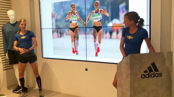 Anna (l.) und Lisa Hahner erklären, wie sie aus ihrer sportlichen Krise 2016 herausfanden.