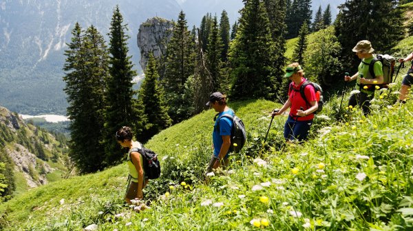 Unter anderem Wanderungen stehen beim Intersport „Gipfeltreffen“ auf dem Plan.