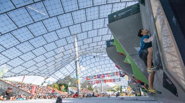 Mega-Kletter-Event in München: Im Olympiastadion finden der BWC und die Boulder-Europameisterschaften statt