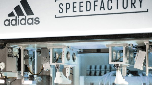 Die Adidas-Speedfactory in Ansbach